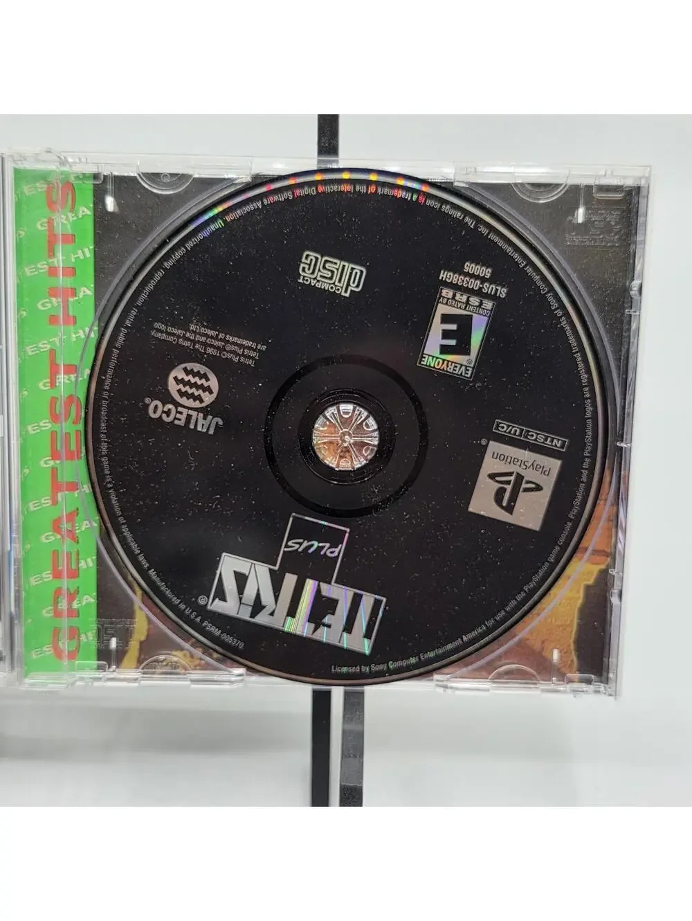 Tetris Plus (Sony PlayStation 1, PS1) Tested Working Greatest Hits No Manual